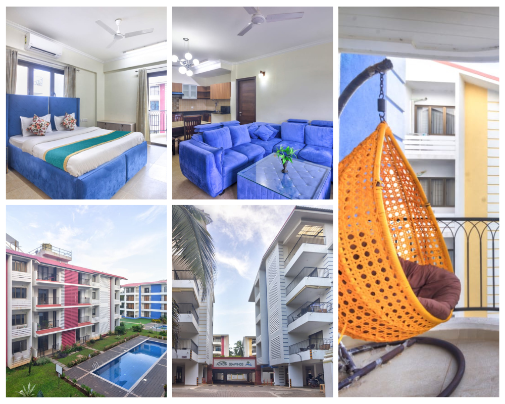 Acron Seawinds: 2 BHK Apartment with Common Swimming Pool