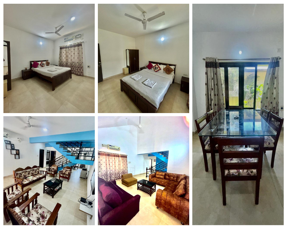 DevRishi Holidays: 3 BHK Villa in Arpora with Common Swimming Pool